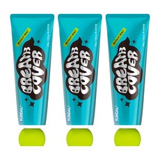 KUNDAL 昆黛爾 深呼吸遮瑕牙膏 麝香葡萄薄荷香, 3個, 100g