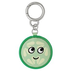 Cath Kidston 黃瓜片鑰匙圈, 1個, 草綠色