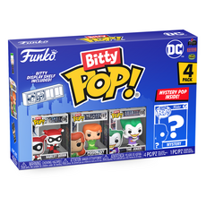 Funko BT POP DC 哈莉奎茵公仔 4入組 71313, 1套