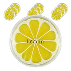 攜帶式水果冰袋 10 x 10 cm 檸檬, 10個