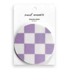 플레픽 모이스트 어라운드 잇 메모지, 체커 보드, 40매, 1개