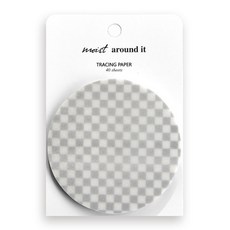 플레픽 모이스트 어라운드 잇 메모지, 클리어 레이어, 1매, 1개