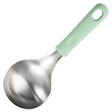 UNIQUE HOUSE HOME DECO 304不鏽鋼迷你湯勺, 薄荷綠, 1個