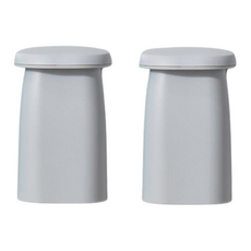 포유리빙 거꾸로 자석 양치컵, 그레이, 2개