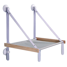 Day Modern 貓咪遊戲塔 木質貓吊床, 1個, 紫灰色