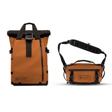 WANDRD 드 All-New PRVKE 백팩 21L + ROGUE 슬링백 6L 세트, 오렌지, 1개 가전디지털/카메라 반품 최저가 410,800원