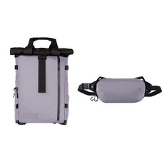 WANDRD 드 New PRVKE Lite 백팩 11L + D1 FANNY PACK 세트, 퍼플, 1개