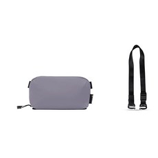 WANDRD 드 스마트 테크파우치 S + 캐리스트랩 세트, 퍼플(파우치), 1개