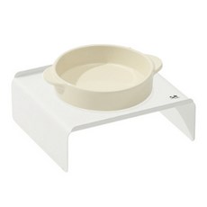DING DONG PET 寵物 Franc 陶瓷碗餐具組, 1套, 象牙白