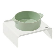 DING DONG PET 寵物 Franc 碗陶瓷餐具 700ml 1入組, 1套, 綠色