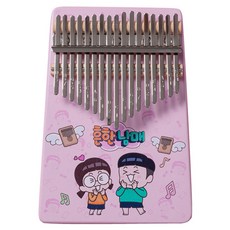 Bentivoglio 常見兄妹 卡林巴琴 粉紅色, 1個