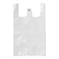 Swan 環保一次性塑膠袋 乳白色 中, 200個