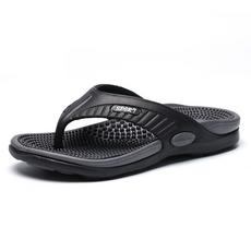 Bonitori 男士指壓拖鞋, 255, 黑色