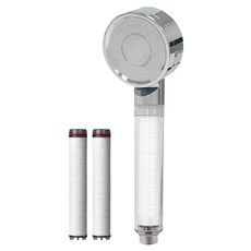 대림바스 필터 샤워헤드 크롬 + 필터 2p 세트, 혼합색상, 1개