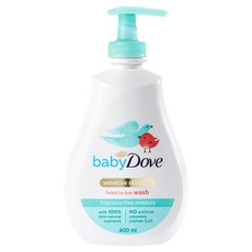 babydove 孩童滋潤沐浴露 無香, 400ml, 1瓶