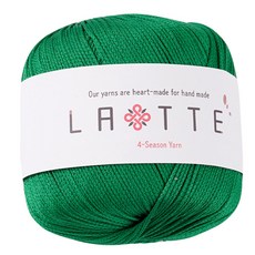 실바람섬유 라떼 뜨개실, 24 초록, 1개