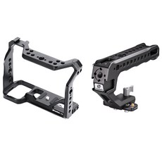 레오포토 소니 카메라 케이지+ 나토 탑핸들 세트, CAGE-A7M4(케이지), AH-2-1(탑핸들), 1세트