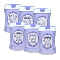 퓨어락 산양분유 젬밀 3단계, 750g, 6개