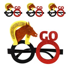 Allode 賽馬派對裝扮眼鏡, TYPE05 奔馳馬, 4個