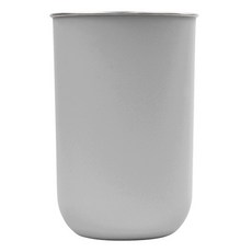 kitchen U 不鏽鋼雙層漱口杯 300ml, 灰色, 1個