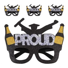 Allode 畢業派對眼鏡, 4個, TYPE01 香檳色