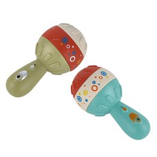 Kes.B 搖鈴沙鈴玩具2件組, 隨機出貨