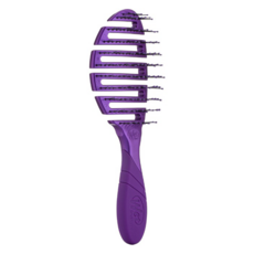 Wet Brush 快乾梳 - 紫色 聚苯乙烯、樹脂、橡膠材質, 1支