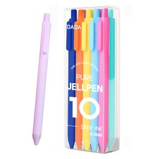 DADA Pure 中性筆 0.5mm 10入, 混合色, 1個