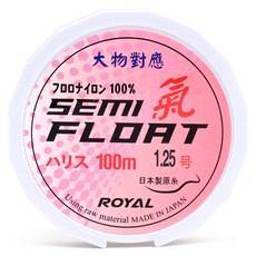 SAPA 皇家半浮水 Ki Harisu 尼龍釣魚子線, 1個, 透明
