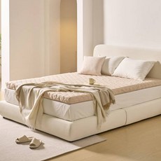 ALTTEURI 三折式床墊 200 x 110 x 8cm, 淺米色