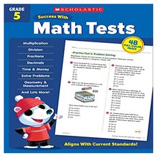 스콜라스틱 Success with Math Tests Grade 5, ScholasticInc