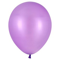 PartyPang 圓形珍珠氣球 13cm 100入, 1個, 紫色