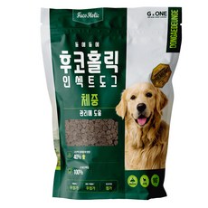 후코홀릭 전연령 도그 동애등에 프리미엄 체중 소프트사료, 곤충, 1kg, 1개