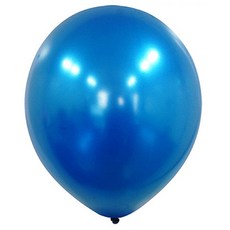 JOYTEX Party Show 進口珠光氣球 30cm 100入, 1個, 寶石藍