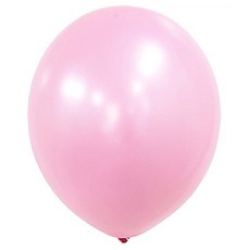 파티쇼 수입 펄풍선 30cm 100p, 핑크, 1개