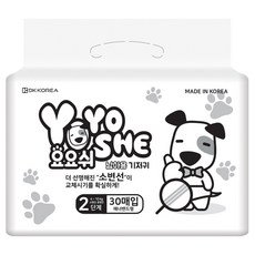 YOYOSHE 禮貌帶尿布 公犬用 2階段 寵物用品, 小型, 30入, 1個