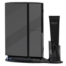 유토렉스 프리미엄 UV C LED 세라믹히팅 전신형 칫솔살균기, 블랙라벨, 블랙