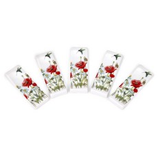 GOLDEN BELL 野花1 筷匙架, 混合顏色, 5個