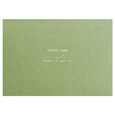 Maket Gamseong Mind Map繪圖筆記本, 1個, 綠色