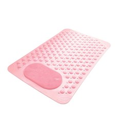 UNHEVE 足部刷防滑墊, 1個, A 粉紅色