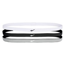 PRO-SPECS 纖細運動髮帶 3 件套, 1組, 白色 黑色 灰色