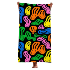 unhave 度假沙灘巾 70 x 150 cm, 02 微笑, 1個