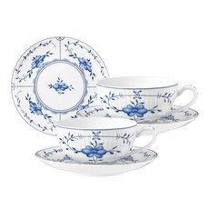 Tettau 咖啡杯兩人組 + 19公分圓盤組, Amina Bloom, 1套