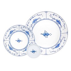 Tettau 單人麵碗3件組, Amina Bloom, 麵碗 + 小菜碗 + 醬料碟, 1套