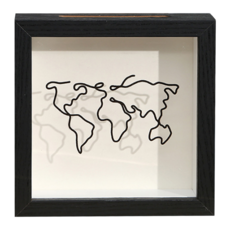 Time Leisure 地圖, 1個, 黑色