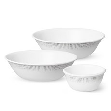 Corelle Brands 康寧餐具 Fine Dining 大麵碗 2入 + 迷你碗組, 混合色, 1套