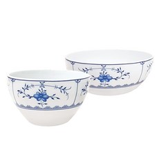 Tettau 碗+飯碗 1人組, Blume, 中碗+大碗, 1組