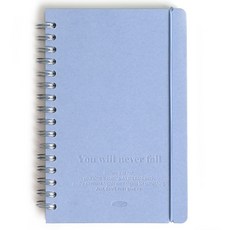 wannathis Never Fall 計畫筆記本, 05 藍色, 1個