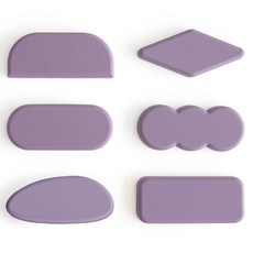 ade.l 矽膠餐具筷架 6件組, 紫丁香色, 1套