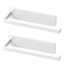 MONACO OLIVE 免鑽孔 Adenium 廚房紙巾架, 2個, 白色